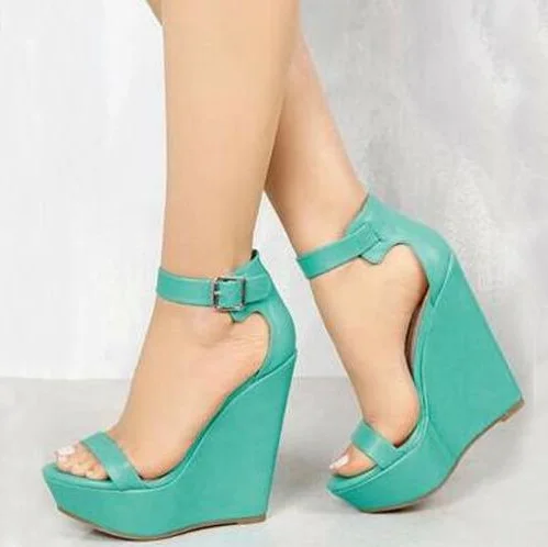 Elegant Women Ankle Buckle Strap High Wedge Summer Sandals Female Fashion High Platform Open Toe Dress Party Sandal Shoes
Elegant Women Ankle Buckle Strap High Wedge Summer Sandals Female Fashion High Platform Open Toe Dress Party Sandal Shoes