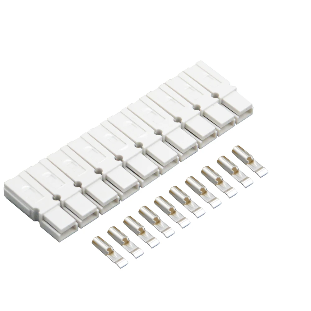 10sets x White Color 30A 600V PP30 Power Connector Plug PowerPlug connet 10pcs Copper Contacts For Solar Caravan Boat
10sets x White Color 30A 600V PP30 Power Connector Plug PowerPlug connet 10pcs Copper Contacts For Solar Caravan Boat