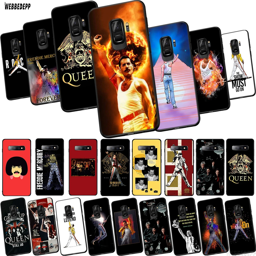 WEBBEDEPP Queen band Freddie Mercury TPU Phone Cover for Samsung Galaxy S6 S7 Edge S10e S8 S9 S10 Plus Soft Case
WEBBEDEPP Queen band Freddie Mercury TPU Phone Cover for Samsung Galaxy S6 S7 Edge S10e S8 S9 S10 Plus Soft Case