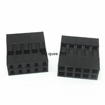 1000pcs/lot 2x5Pin Dupont Shell /plug,Double, jumper Wire Cable Dupont Housing Pin, Pitch:2.54MM/0.1inch MZSMDZ14
1000pcs/lot 2x5Pin Dupont Shell /plug,Double, jumper Wire Cable Dupont Housing Pin, Pitch:2.54MM/0.1inch MZSMDZ14