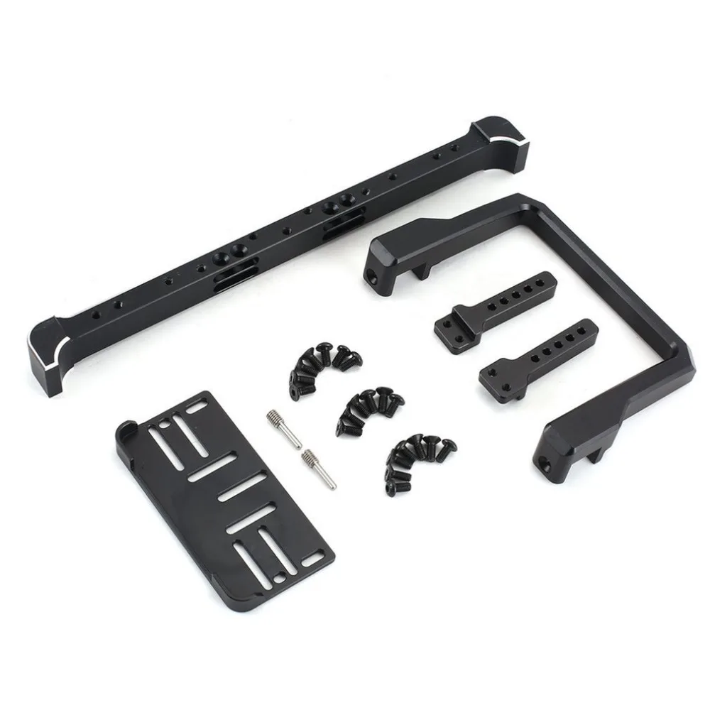 Metal Front Bumper with Rescue Lock for RC Climbing Car Model Off-road Crawler Traxxas TRX-4 Spare Parts Accessory
Metal Front Bumper with Rescue Lock for RC Climbing Car Model Off-road Crawler Traxxas TRX-4 Spare Parts Accessory