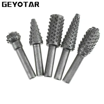 GEYOTAR 5PC 6mm Woodworking Tools Wood Drills Bits Wood Carving Tools Drill Bit Set Micro Cutter Tool Rotary Burr For Dremel
GEYOTAR 5PC 6mm Woodworking Tools Wood Drills Bits Wood Carving Tools Drill Bit Set Micro Cutter Tool Rotary Burr For Dremel