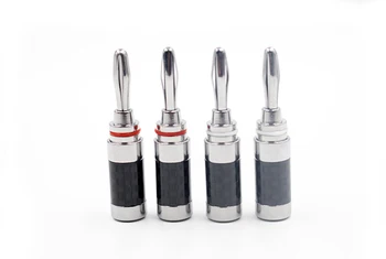 10 PCS Hifi Banana Jack High Quality Carbon Fiber Rhodium Plated Tellurium Copper Speaker Cable Banana Plug DIY adapter
10 PCS Hifi Banana Jack High Quality Carbon Fiber Rhodium Plated Tellurium Copper Speaker Cable Banana Plug DIY adapter