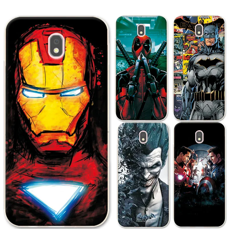 For Samsung Galaxy J5 2017 J530 5.2" EU Version Phone Case Charming Avengers Iron man Fundas For Samsung J5 Pro 2017 Soft Cover
For Samsung Galaxy J5 2017 J530 5.2" EU Version Phone Case Charming Avengers Iron man Fundas For Samsung J5 Pro 2017 Soft Cover