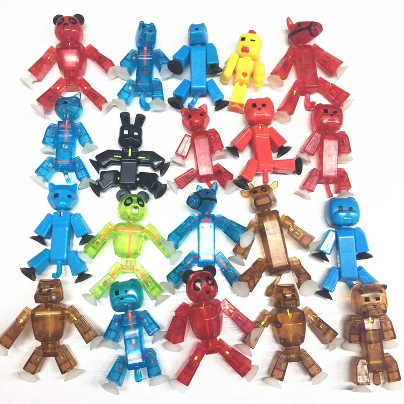 10pcs or 20pcs Random Color StikBot Pet Screen Animation Toys Shed Dolls with Sucker DIY Creat Animation Film Robot Toys
10pcs or 20pcs Random Color StikBot Pet Screen Animation Toys Shed Dolls with Sucker DIY Creat Animation Film Robot Toys