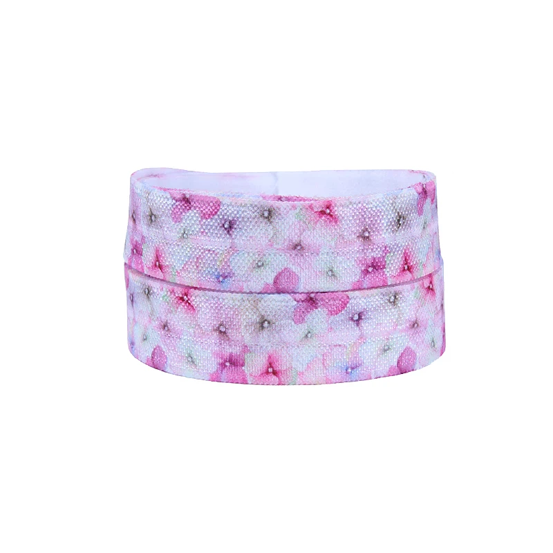 Wholesale pink tiny flower printed fold over elastic, 50 yards 15mm floral foe for hair ties
Wholesale pink tiny flower printed fold over elastic, 50 yards 15mm floral foe for hair ties