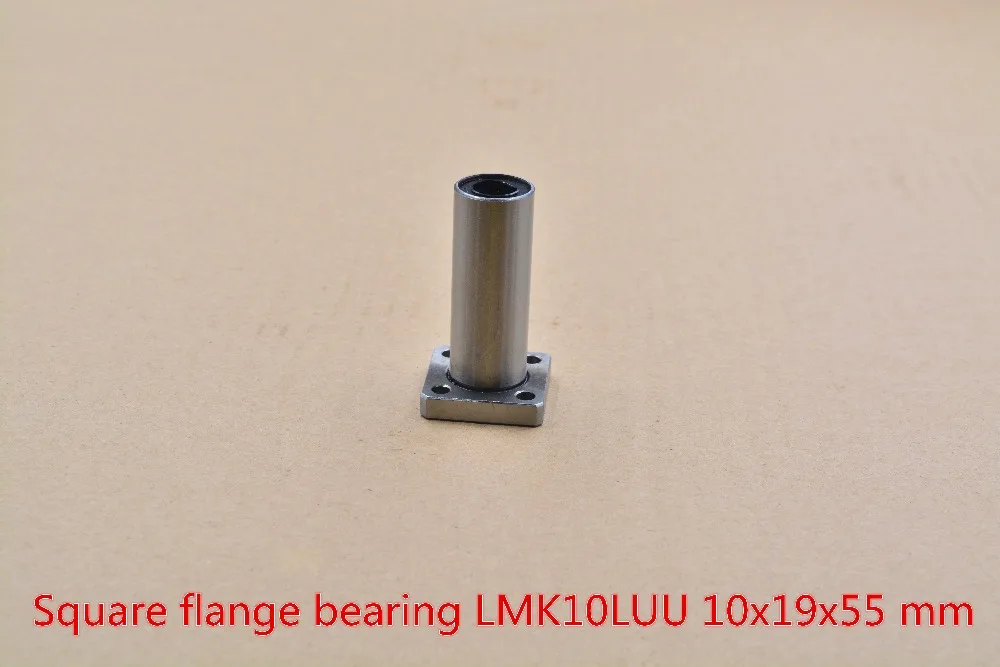 10mmx19mmx55mm LMK10LUU square flange long linear ball bearing for 10mm rod round shaft cnc 1pcs
10mmx19mmx55mm LMK10LUU square flange long linear ball bearing for 10mm rod round shaft cnc 1pcs