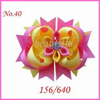 50 pcs Ribbon 4.5 Romantic hair bows of Hexagon core Withalligator Clip Girl Hair Accessories Retail Wholesale
50 pcs Ribbon 4.5 Romantic hair bows of Hexagon core Withalligator Clip Girl Hair Accessories Retail Wholesale