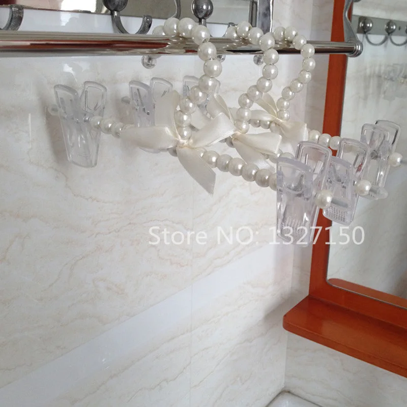 Plastic Pearl Bow Pants Trousers Skirt Hanger Clothes Hangers Fashion for Children Kid
Plastic Pearl Bow Pants Trousers Skirt Hanger Clothes Hangers Fashion for Children Kid