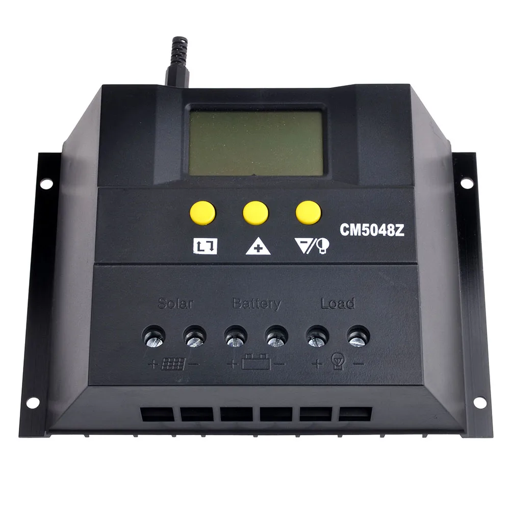 PWM 50A Solar Charge Controller 48V Charger Solar Pancel Controller 2400W With LCD Display Battery Power Solar Regulator
PWM 50A Solar Charge Controller 48V Charger Solar Pancel Controller 2400W With LCD Display Battery Power Solar Regulator