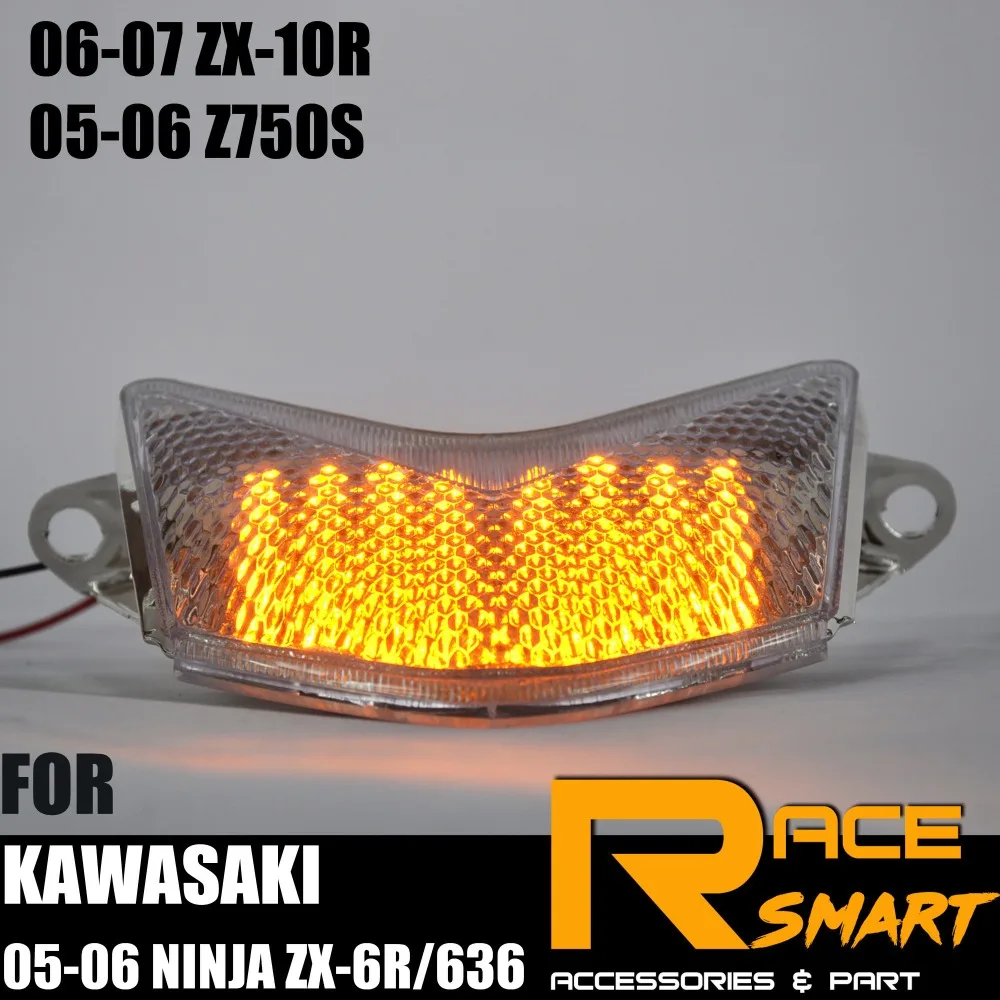 Motorcycle Tail Light Taillight FOR KAWASAKI 2005 2006 NINJA ZX-6R/636, R ZX6R ZX 6R LED Turn Signals Brake 2006 2007 ZX-10 ZX10
Motorcycle Tail Light Taillight FOR KAWASAKI 2005 2006 NINJA ZX-6R/636, R ZX6R ZX 6R LED Turn Signals Brake 2006 2007 ZX-10 ZX10