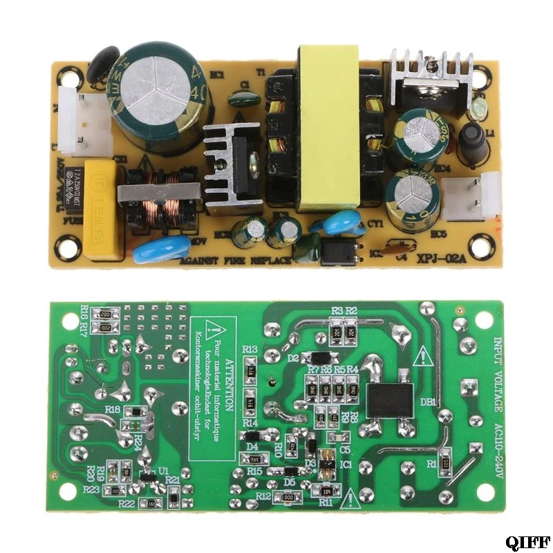 AC-DC 12V 3A 36W Switching Power Supply Module Naked Circuit 220V To 12V Board Mar28
AC-DC 12V 3A 36W Switching Power Supply Module Naked Circuit 220V To 12V Board Mar28