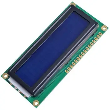 LCD1602 1602 Module Blue Screen 16x2 Character LCD Display Module HD44780 Controller Blue Blacklight
LCD1602 1602 Module Blue Screen 16x2 Character LCD Display Module HD44780 Controller Blue Blacklight