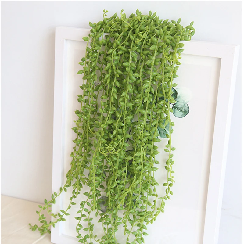 Artifical Lover Tears Succulents Wall Hanging Fake Flowers Home Decor Vines Wedding Decoration Flower Bonsai Green Fake Plant
Artifical Lover Tears Succulents Wall Hanging Fake Flowers Home Decor Vines Wedding Decoration Flower Bonsai Green Fake Plant