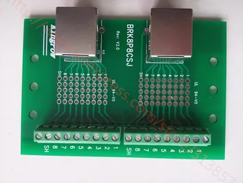 DIN rail mounted RJ45 Breakout board .Dual-port RJ45 Electrical Terminals. RJ45 adapter 20 Pcs/Lot Free Shipping
DIN rail mounted RJ45 Breakout board .Dual-port RJ45 Electrical Terminals. RJ45 adapter 20 Pcs/Lot Free Shipping