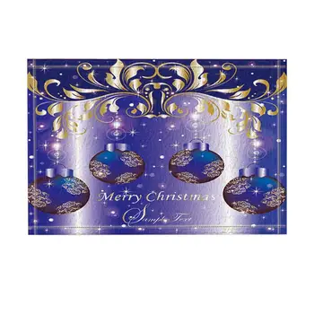 Christmas Decor, Purple Tinsel Ball with Vector Flower for New Year Bath Rugs, Non-Slip Funny Indoor Outdoor Doormat
Christmas Decor, Purple Tinsel Ball with Vector Flower for New Year Bath Rugs, Non-Slip Funny Indoor Outdoor Doormat