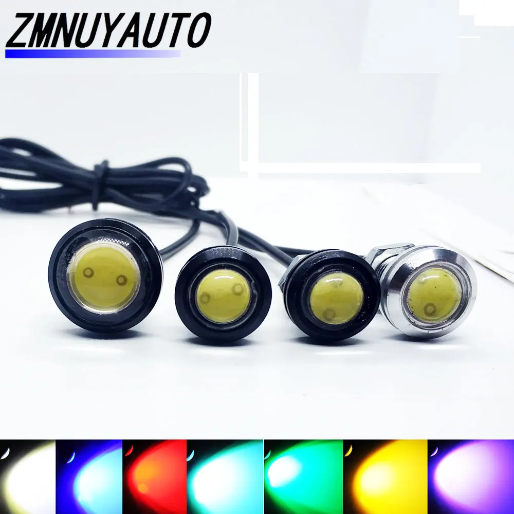 2pcs 18mm 23mm LED Eagle Eye Light Auto DRL Daytime Reverse Parking Signal Lamp Car Fog Light White Red Yellow Green Pink Blue
2pcs 18mm 23mm LED Eagle Eye Light Auto DRL Daytime Reverse Parking Signal Lamp Car Fog Light White Red Yellow Green Pink Blue