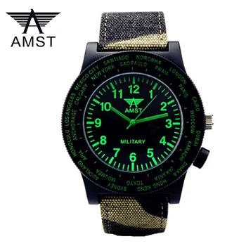 2019 AMST Brand Quartz Watch for men casual leather canvas sports watches fashion luminous outdoor waterproof clock 3002
2019 AMST Brand Quartz Watch for men casual leather canvas sports watches fashion luminous outdoor waterproof clock 3002
