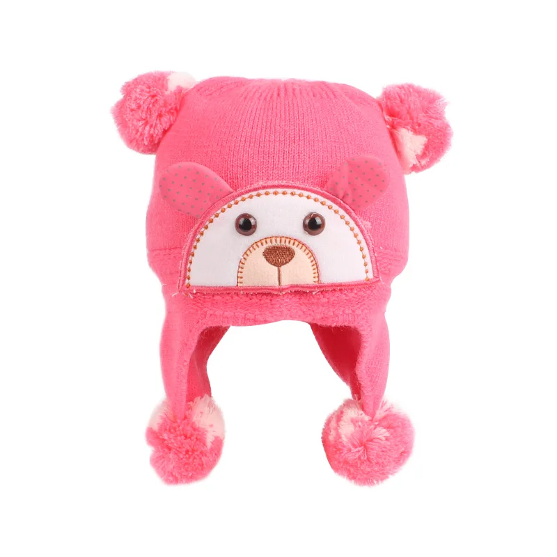Bear Baby Beanie Hat Thick Velvet Baby Hat With Pom Pom Winter Knitted Baby Hat With Ear Flaps Boys Girls Newborn Baby Beanies
Bear Baby Beanie Hat Thick Velvet Baby Hat With Pom Pom Winter Knitted Baby Hat With Ear Flaps Boys Girls Newborn Baby Beanies