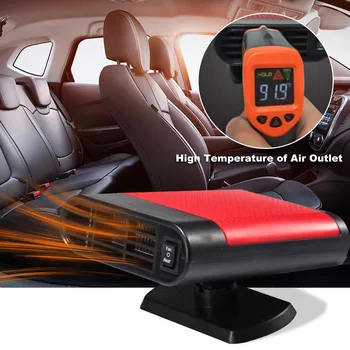 Heater Fan with Swing-out Handle uses Car Portable Auto Ceramic Cooling Heater Fan Heating Defroster Demister 12V 150W
Heater Fan with Swing-out Handle uses Car Portable Auto Ceramic Cooling Heater Fan Heating Defroster Demister 12V 150W