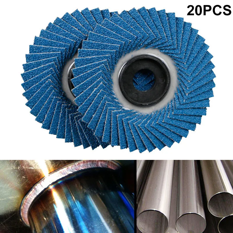 Newest 20 Pcs/Set Flat Louver Sandpaper Stainless Steel Polished Wheel for Wood Metal Grinding
Newest 20 Pcs/Set Flat Louver Sandpaper Stainless Steel Polished Wheel for Wood Metal Grinding
