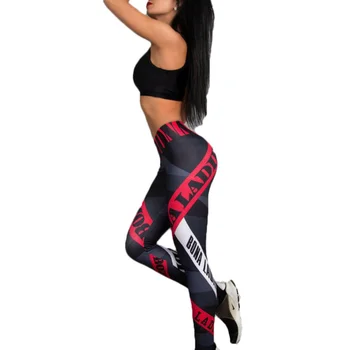 Letter Print Women Fitness Pants Skinny Seamless Tummy Control Workout Pants High Waist Stretchy Fitness Trousers H
Letter Print Women Fitness Pants Skinny Seamless Tummy Control Workout Pants High Waist Stretchy Fitness Trousers H