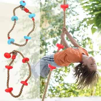 Safety Kids Climbing Rope Outdoor Play Fun Sports Fitness Hanging Disc Rope Sailor Rope Climbing PP Skipping Rope for Kids Sport
Safety Kids Climbing Rope Outdoor Play Fun Sports Fitness Hanging Disc Rope Sailor Rope Climbing PP Skipping Rope for Kids Sport