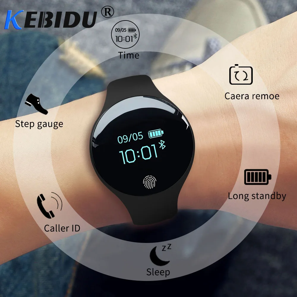 Fashion Bluetooth Smartwatch Pedometer Fitness Tracker Call Reminder Waterproof OLED Touch Screen Wristwatch for IOS Android
Fashion Bluetooth Smartwatch Pedometer Fitness Tracker Call Reminder Waterproof OLED Touch Screen Wristwatch for IOS Android