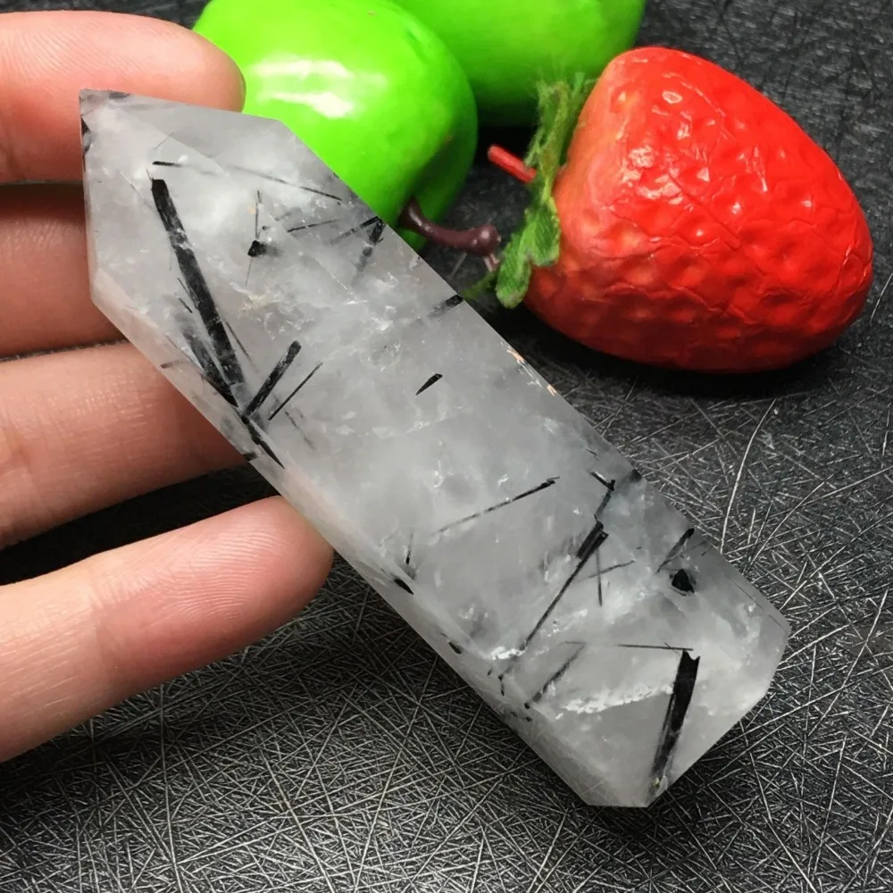 1pc Beautiful natural black tourmaline point quartz crystal reiki healing natural stones and minerals
1pc Beautiful natural black tourmaline point quartz crystal reiki healing natural stones and minerals