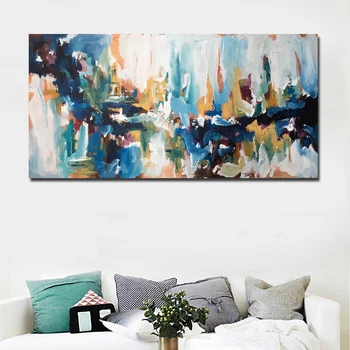 Canvas Abstract Art By Omar Obaid Blue Oil Painting Modern Painting Printed On Canvas Print Poster Home Decor Frameless
Canvas Abstract Art By Omar Obaid Blue Oil Painting Modern Painting Printed On Canvas Print Poster Home Decor Frameless