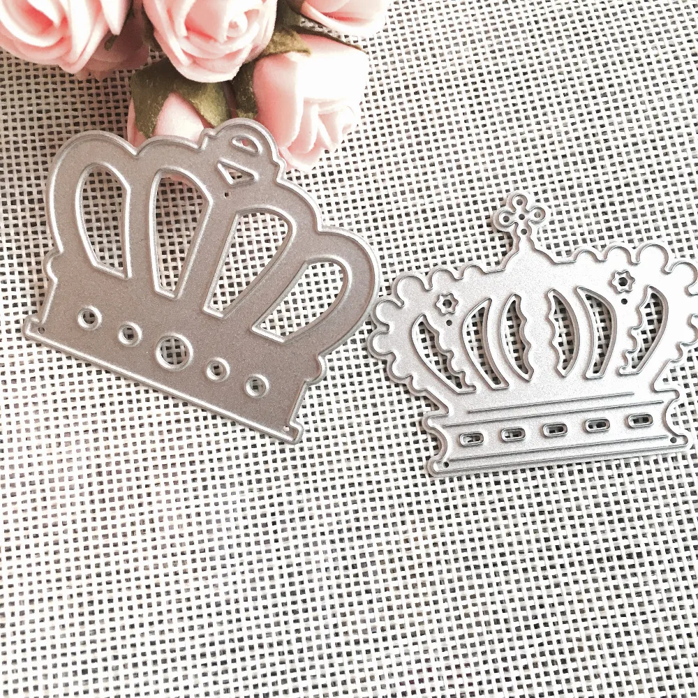 2pc Crown Metal Cutting Dies Stencils DIY Scrapbooking Album Decorative Embossing Folder Suit Paper Cards Die Cutting Template
2pc Crown Metal Cutting Dies Stencils DIY Scrapbooking Album Decorative Embossing Folder Suit Paper Cards Die Cutting Template