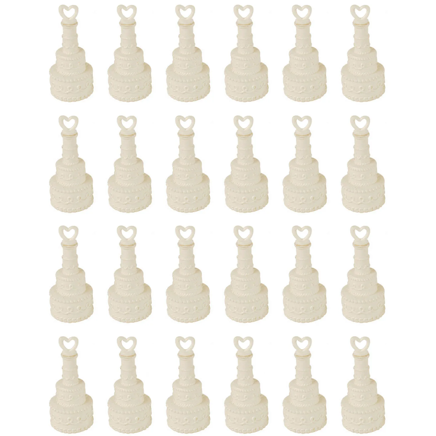24pcs Lovely Empty Wedding Cake Shaped Bubble Bottles with Bubble Wands Party Favors Supplies White
24pcs Lovely Empty Wedding Cake Shaped Bubble Bottles with Bubble Wands Party Favors Supplies White