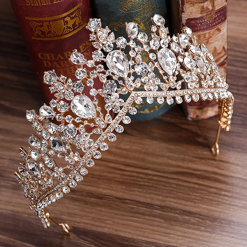 Diadem Girls Quinceanera Party Tiaras Crystal Bridal Rhinestone Crown Hair Ornament Hairband Wedding Accessories
Diadem Girls Quinceanera Party Tiaras Crystal Bridal Rhinestone Crown Hair Ornament Hairband Wedding Accessories