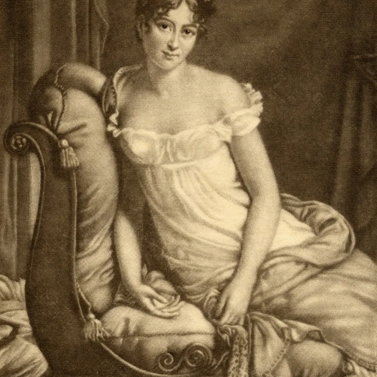 Madame Recamier Jeanne Francoise Julie Adelaide Bernard Mme Recamier Aka