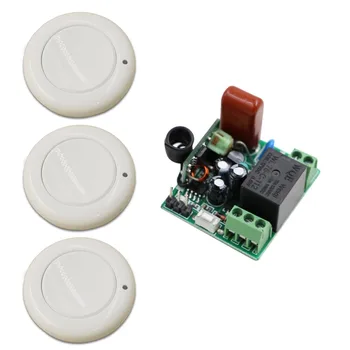 Popular Wireless 1 CH 220V Mini Lamp Remote Control Switch Receiver with White Transmitter for Smart Home Easy to Take
Popular Wireless 1 CH 220V Mini Lamp Remote Control Switch Receiver with White Transmitter for Smart Home Easy to Take