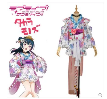 LoveLive!Sunshine!! Tsushima Yoshiko Kimoni Bathrobe Awaken Uniforms Cosplay Costume Custom Made Free Shipping B
LoveLive!Sunshine!! Tsushima Yoshiko Kimoni Bathrobe Awaken Uniforms Cosplay Costume Custom Made Free Shipping B