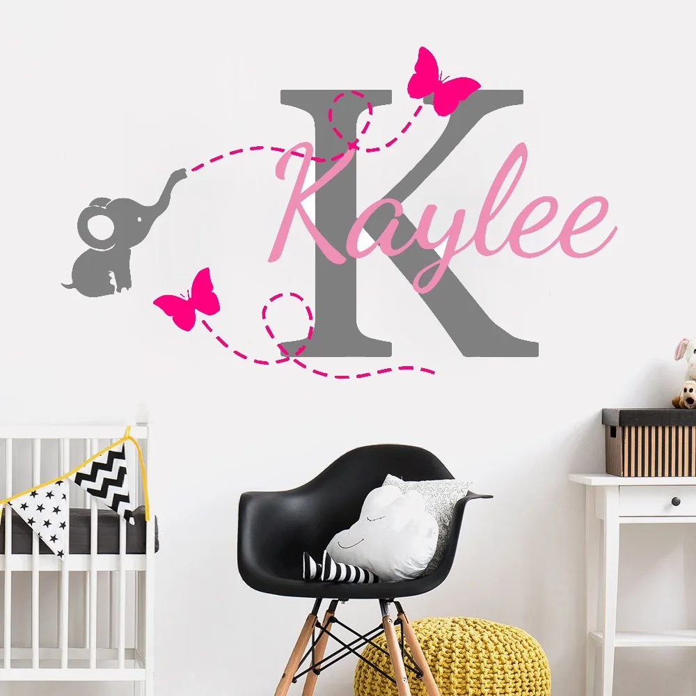 Наклейки на стену с именем слона бабочки на заказ для детской комнаты, персонализированные наклейки на стену для детской комнаты для девочек, мальчиков, спальни, детской комнаты JW007
Наклейки на стену с именем слона бабочки на заказ для детской комнаты, персонализированные наклейки на стену для детской комнаты для девочек, мальчиков, спальни, детской комнаты JW007