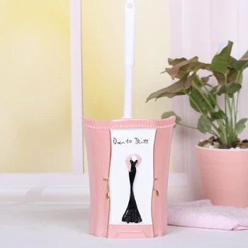 Toilet brush set base Creative Korean European ceramic simple brush Round cartoon free punch LO528533
Toilet brush set base Creative Korean European ceramic simple brush Round cartoon free punch LO528533