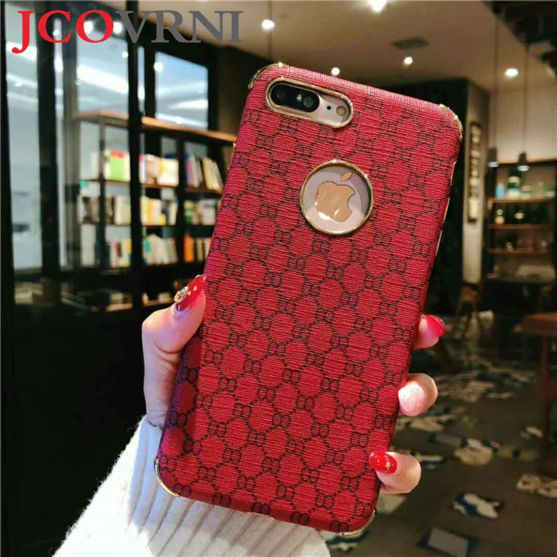 JCOVRNI 2018 Latest fashion grid cloth for iPhone X i6 phone back cover for iPhone 7 8 plus gold luxury border phone case Coque
JCOVRNI 2018 Latest fashion grid cloth for iPhone X i6 phone back cover for iPhone 7 8 plus gold luxury border phone case Coque