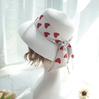 Spring and summer new French retro elegant love ribbon clock type fisherman basin hat sunscreen sun hat hat ceremony hat female
Spring and summer new French retro elegant love ribbon clock type fisherman basin hat sunscreen sun hat hat ceremony hat female