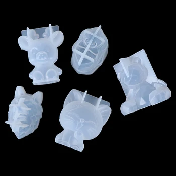 3D Silicone Mold Diy Geometry Stereo Bear Deer Cat Tiger Orangutan Mold Animal Mold Decoration Ornament Mold Cake Tool
3D Silicone Mold Diy Geometry Stereo Bear Deer Cat Tiger Orangutan Mold Animal Mold Decoration Ornament Mold Cake Tool