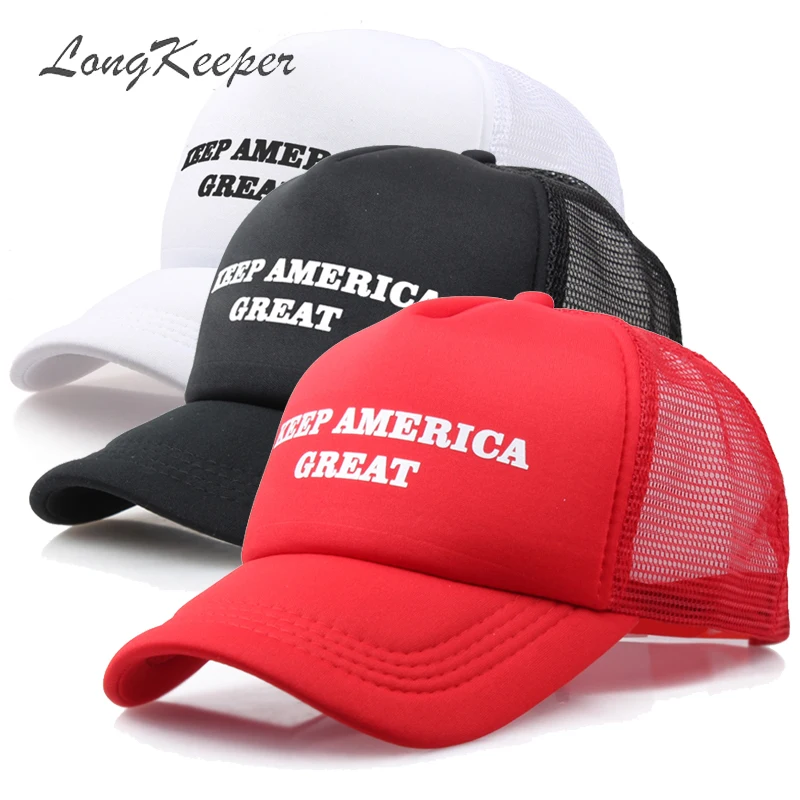 LongKeeper Men Trump Keep America Great Donald Printing Baseball Caps Women Adjustable Black White Red Snapback Hat Wholesale
LongKeeper Men Trump Keep America Great Donald Printing Baseball Caps Women Adjustable Black White Red Snapback Hat Wholesale