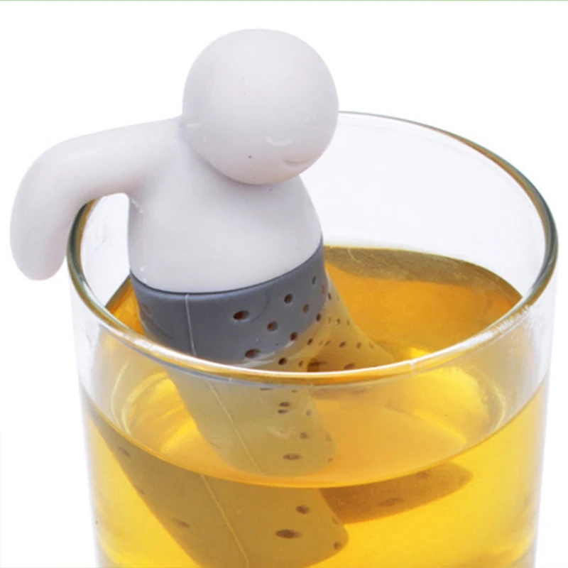 Creative Human Shape Silicone Tea Infuser Rubber Loose Tea Leaf Strainer Herbal Spice Filter for Kitchenware Gadget Pure Soft
Creative Human Shape Silicone Tea Infuser Rubber Loose Tea Leaf Strainer Herbal Spice Filter for Kitchenware Gadget Pure Soft