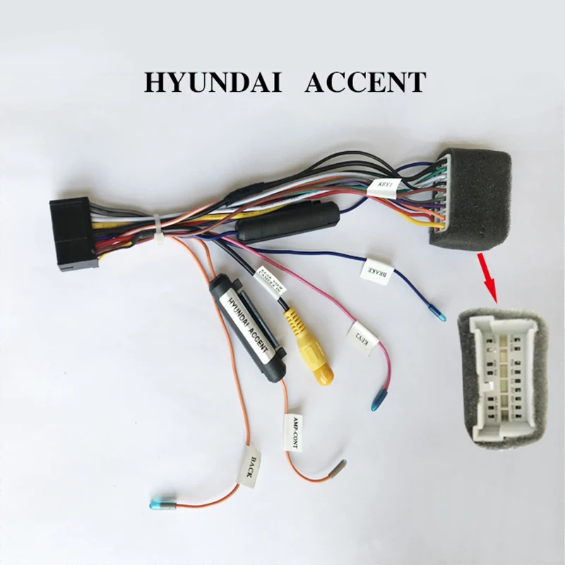 New Hot Special ARKRIGHT Wiring Harness Cable For HYUNDAI Radio Head Unit Adaptor
New Hot Special ARKRIGHT Wiring Harness Cable For HYUNDAI Radio Head Unit Adaptor