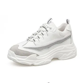 2018 shoes women Platform Clunky Sneakers platform Genuine Leather Shoes Woman Casual Dad Shoes white sneakers tenis feminino
2018 shoes women Platform Clunky Sneakers platform Genuine Leather Shoes Woman Casual Dad Shoes white sneakers tenis feminino