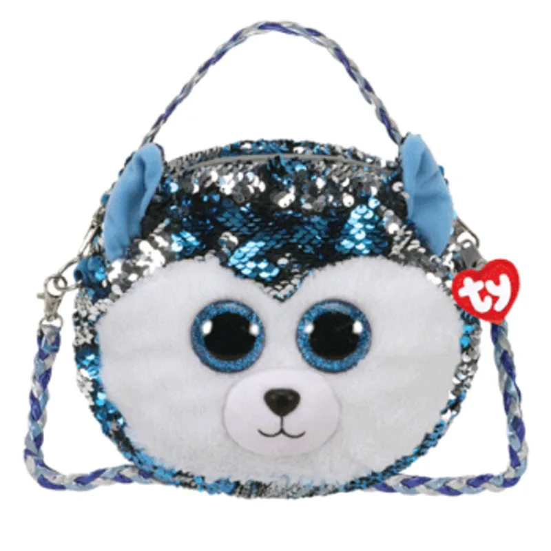 Newest TY Flippables Sequin SLUSH the Husky 9" Fashion Purse Shoulder Messenger Bag Plush Toys Collection Christmas Gift
Newest TY Flippables Sequin SLUSH the Husky 9" Fashion Purse Shoulder Messenger Bag Plush Toys Collection Christmas Gift