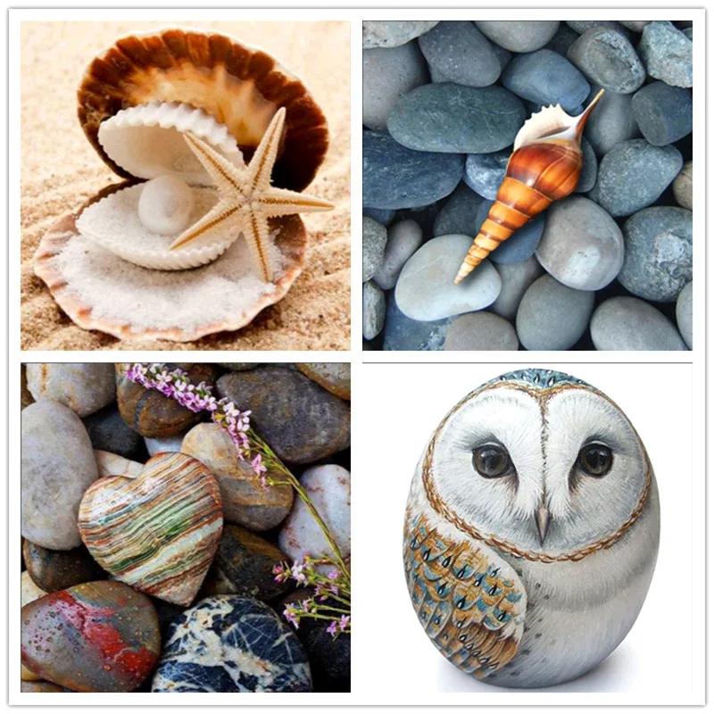 DIY Diamond Embroidery Sea Shell Heart Shape Stone Full Circle Diamond Painting Rhinestone Mosaic Home Decor Picture
DIY Diamond Embroidery Sea Shell Heart Shape Stone Full Circle Diamond Painting Rhinestone Mosaic Home Decor Picture