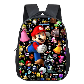 Cartoon super Mario backpack cute bag kindergarten kids rucksack beautiful Popular pattern boys girls Backpack
Cartoon super Mario backpack cute bag kindergarten kids rucksack beautiful Popular pattern boys girls Backpack