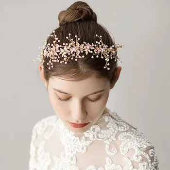 Fashion Pearl Headband Bridal Hairband Wedding Hair Accessories Leaf Girl's Hairband Headpiece Bridesmaid Hair Jewelry
Fashion Pearl Headband Bridal Hairband Wedding Hair Accessories Leaf Girl's Hairband Headpiece Bridesmaid Hair Jewelry