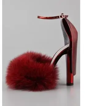 Newest luxury fur embellished high heel sandal summer ankle strap thick heels leather sandal 2018 beautiful gladiator shoe
Newest luxury fur embellished high heel sandal summer ankle strap thick heels leather sandal 2018 beautiful gladiator shoe